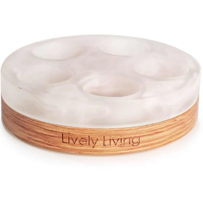 ESSENTIAL OIL STAND HOLDER - FROSTED WHITE