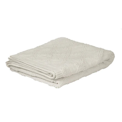 OTWAY WHITE THROW 130X150CM