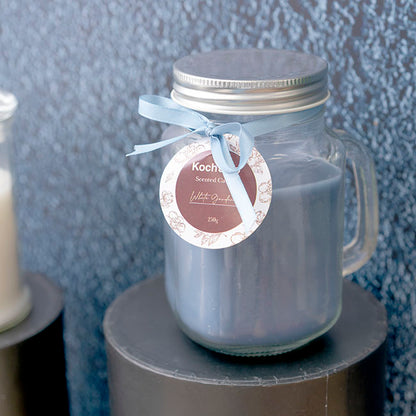 MASON JAR WHITE GARDENIA CANDLE