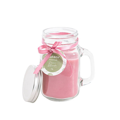 MASON JAR SUMMER WATERMELON CANDLE