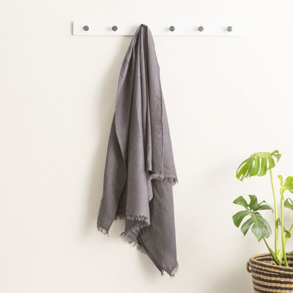 Cavallo 100 % Washed French Linen Throw 130 x 200 Cms Magnet 