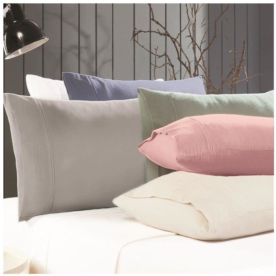 Park Avenue 175 GSM Egyptian Cotton Flannelette Sheet Set Ash [SZ:Single]