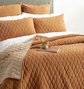 Renee Taylor Diamante Vintage Stone Washed Cotton Reversible Quilted Coverlet Set Wood [SZ:Super King]