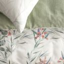 Renee Taylor 300 TC Cotton Reversible Quilt cover sets Gum Blossom [SZ:Double]