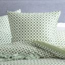 Renee Taylor 300 TC Cotton Reversible Quilt cover sets Chessboard Sage [SZ:Double]