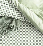 Renee Taylor 300 TC Cotton Reversible Chessboard Sage [SZ:European Pillowcase]